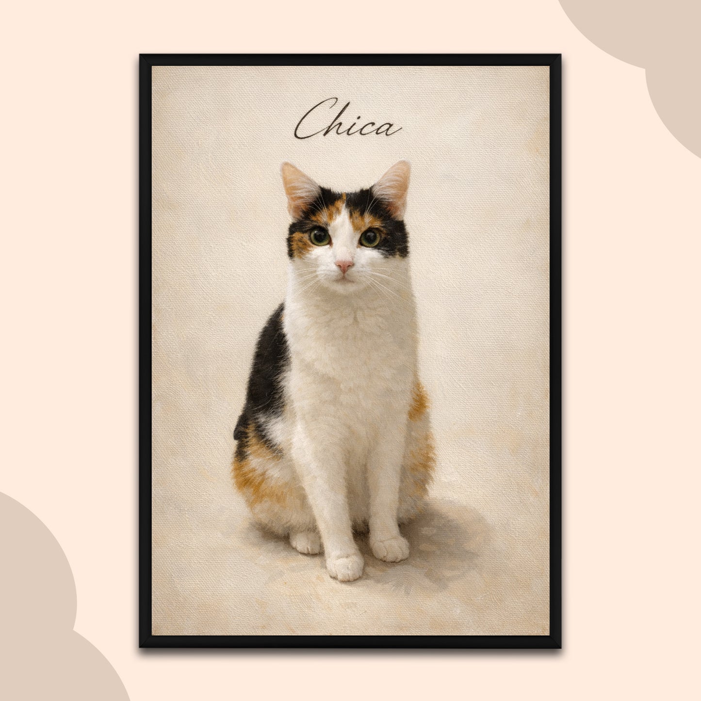 Timeless Pet Portrait – Custom Artwork